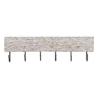 Wandgarderobe 61 x 7 x 16,5 cm Metall Holz