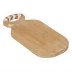 Schneidebrett 38 x 18 x 2 cm natürlich Mango-Holz