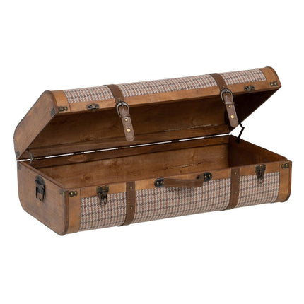 Truhensatz 80 x 41,5 x 25 cm synthetische Stoffe Holz Bilder (2 Stücke)
