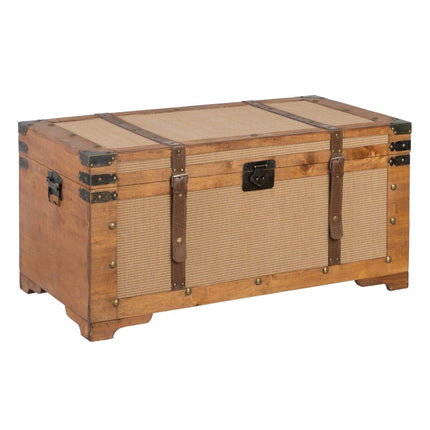 Truhensatz 90 x 47 x 45 cm synthetische Stoffe Holz (3 Stücke)