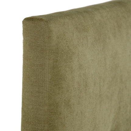 Kopfende des Betts synthetische Stoffe Holz Olive 100 x 4 x 80 cm
