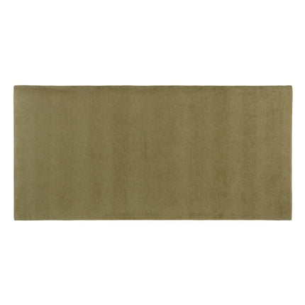 Kopfende des Betts 160 x 4 x 80 cm synthetische Stoffe Holz Olive