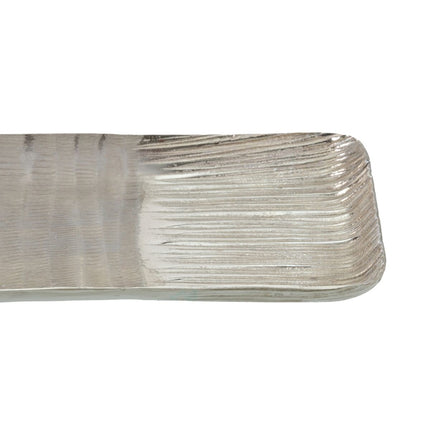 Tischdekoration 38,5 x 15 x 2,5 cm Silber Aluminium