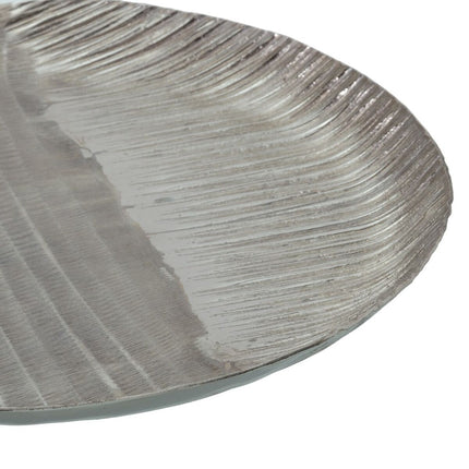 Tischdekoration 39 x 39 x 3 cm Silber Aluminium