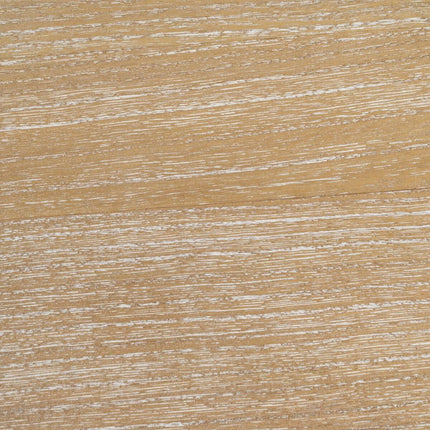 Nachttisch SIRA 48 x 35 x 55 cm natürlich Holz Weiß Holz MDF DMF