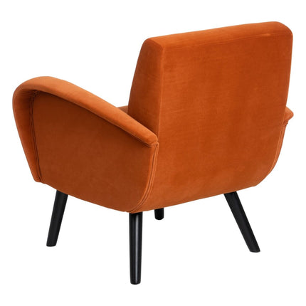 Sessel 72 x 71 x 81 cm synthetische Stoffe Holz Orange
