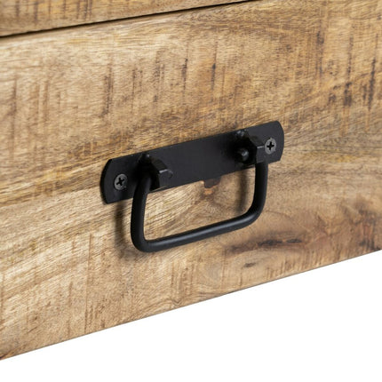 Tischdekoration MARA 100 x 60 x 45 cm Holz Eisen