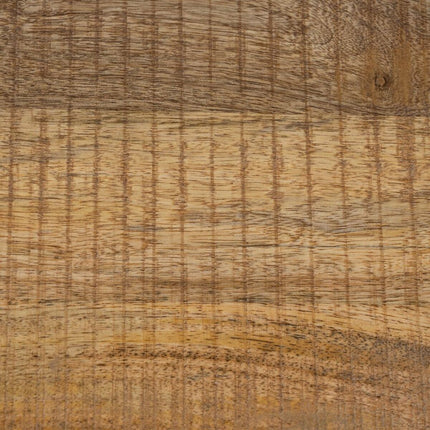Regal MANGO 90 x 45 x 120 cm natürlich Schwarz Holz Eisen