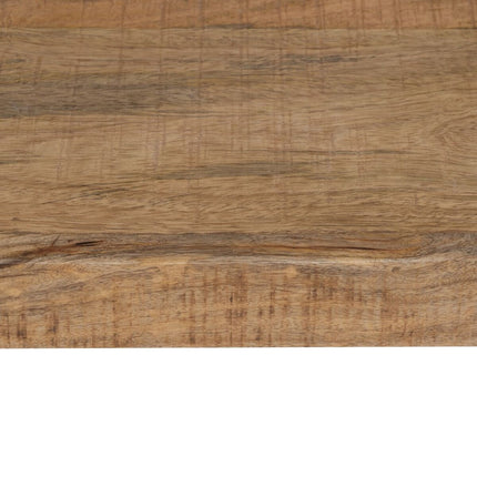 Eingangsbereich MANGO natürlich Schwarz Holz Eisen 100 x 40 x 90 cm