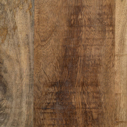 Schrank MANGO 85 x 40 x 130 cm natürlich Schwarz Holz Eisen