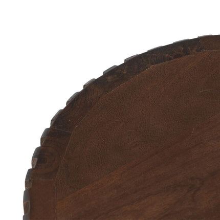 Beistelltisch 38 x 38 x 45 cm Braun Mango-Holz