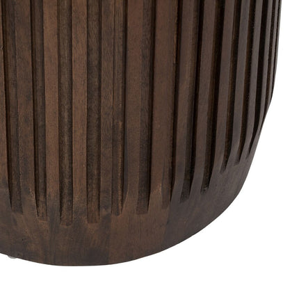 Beistelltisch 38 x 38 x 45 cm Braun Mango-Holz