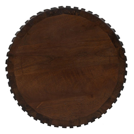 Beistelltisch 38 x 38 x 45 cm Braun Mango-Holz