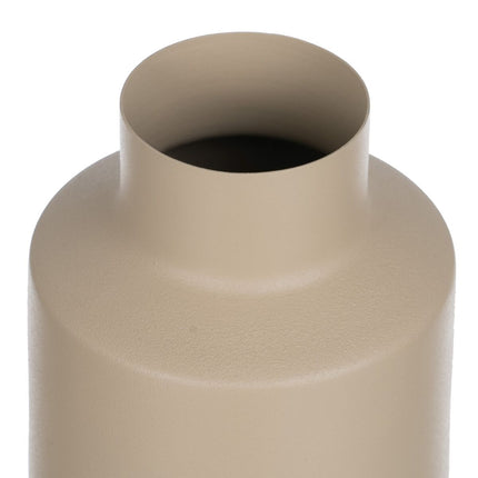 Vase 13 x 13 x 31 cm Creme Eisen