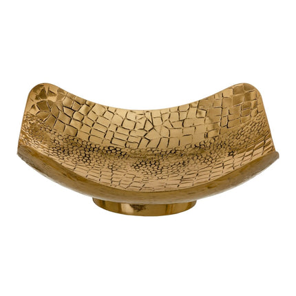 Tischdekoration 40 x 40 x 13 cm Gold Metall