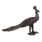 Deko-Figur 19 x 6 x 13 cm Grau Pfau