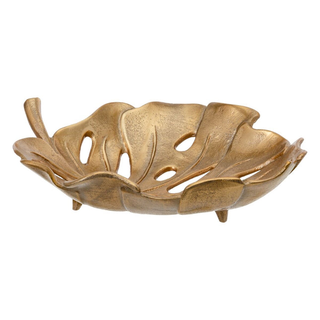 Tischdekoration 33 x 27 x 8 cm Gold Aluminium