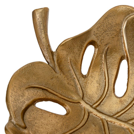 Tischdekoration 33 x 27 x 8 cm Gold Aluminium