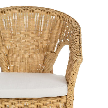 Sessel 57 x 58 x 80 cm natürlich Rattan