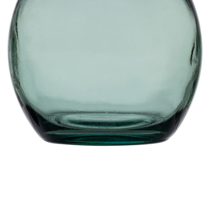 Vase grün Recyceltes Glas 20 x 20 x 32 cm
