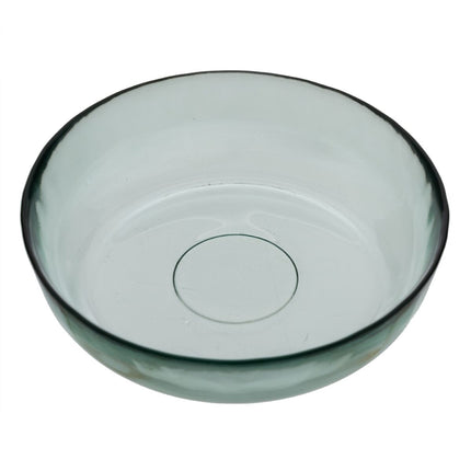 Tafelaufsatz aus recyceltem Glas grün Recyceltes Glas 20 x 20 x 5 cm