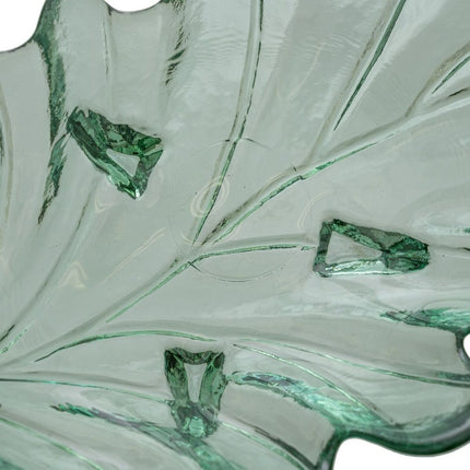 Tischdekoration 35 x 19,5 x 11 cm Recyceltes Glas grün