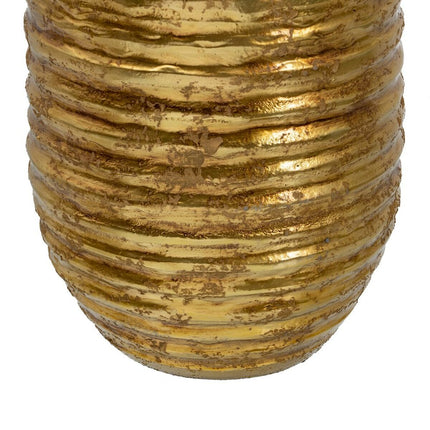Vase aus Keramik Gold 35 x 35 x 80 cm