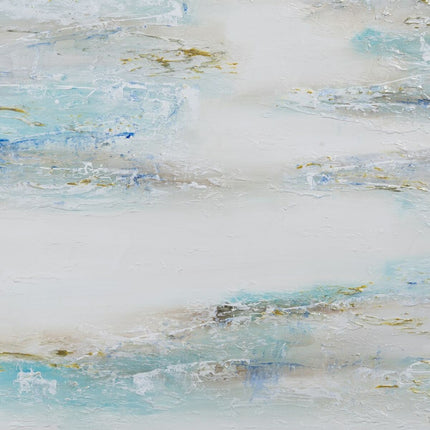 Leinwand 100 x 3,5 x 100 cm abstrakt