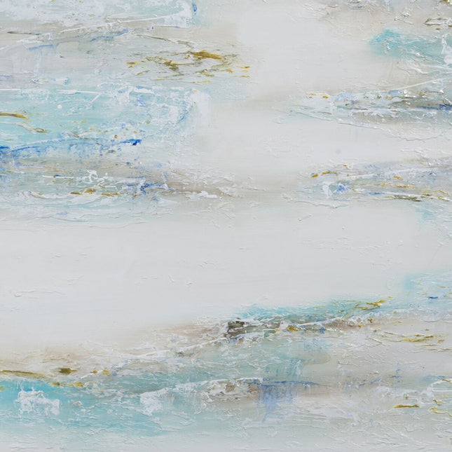 Leinwand 100 x 3,5 x 100 cm abstrakt