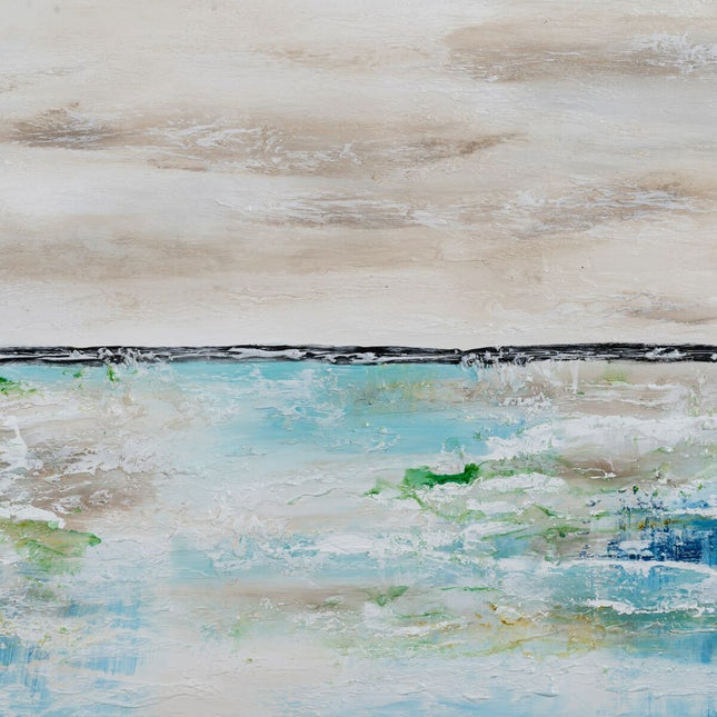 Leinwand 170 x 3,5 x 70 cm abstrakt