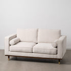 Sofa 172 x 89 x 91 cm synthetische Stoffe Beige Holz