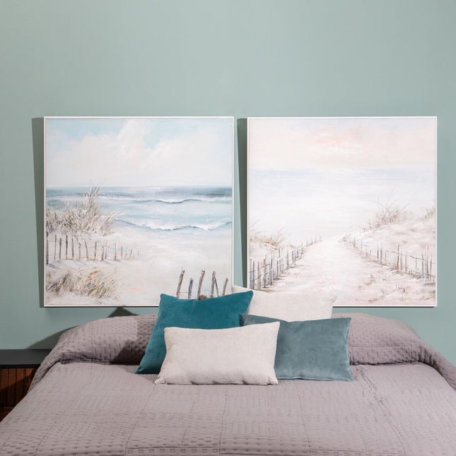 Bild Strand 80 x 80 cm