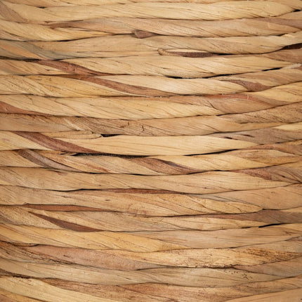 Vase natürlich Naturfaser 26 x 26 x 27 cm