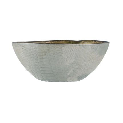 Tischdekoration Olive Glas 14 x 14 cm