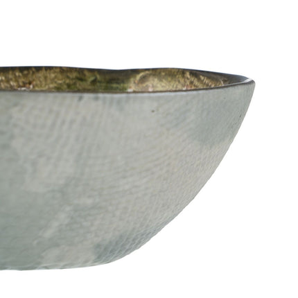 Tischdekoration Olive Glas 14 x 14 cm