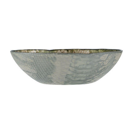 Tischdekoration Olive Glas 20 x 20 cm