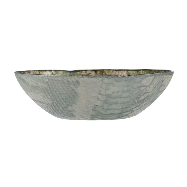 Tischdekoration Olive Glas 20 x 20 cm