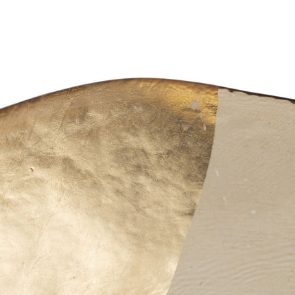 Tischdekoration Gold Glas 23 x 13 cm