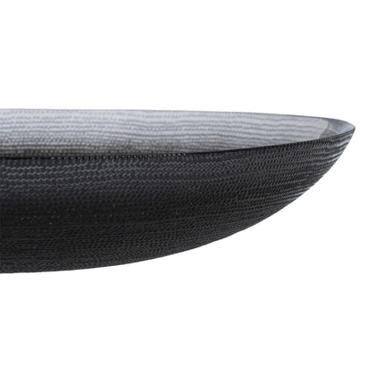Tischdekoration Schwarz Kristall 39,5 x 39,5 x 7,5 cm