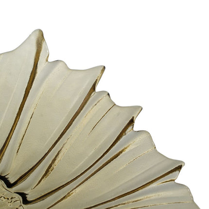 Tischdekoration Olive Kristall 42 x 42 x 7,5 cm