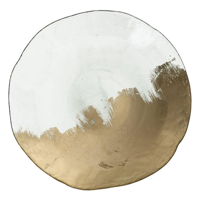 Tischdekoration Gold Kristall 29 x 29 x 5 cm