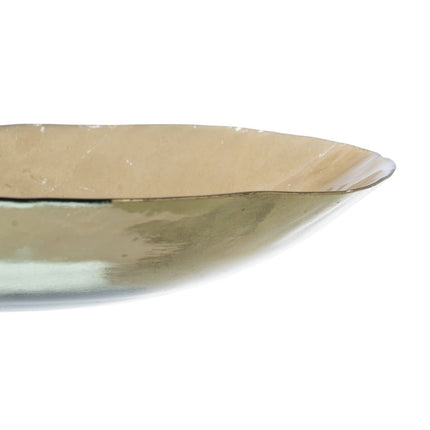 Tischdekoration Gold Kristall 39 x 39 x 6,5 cm