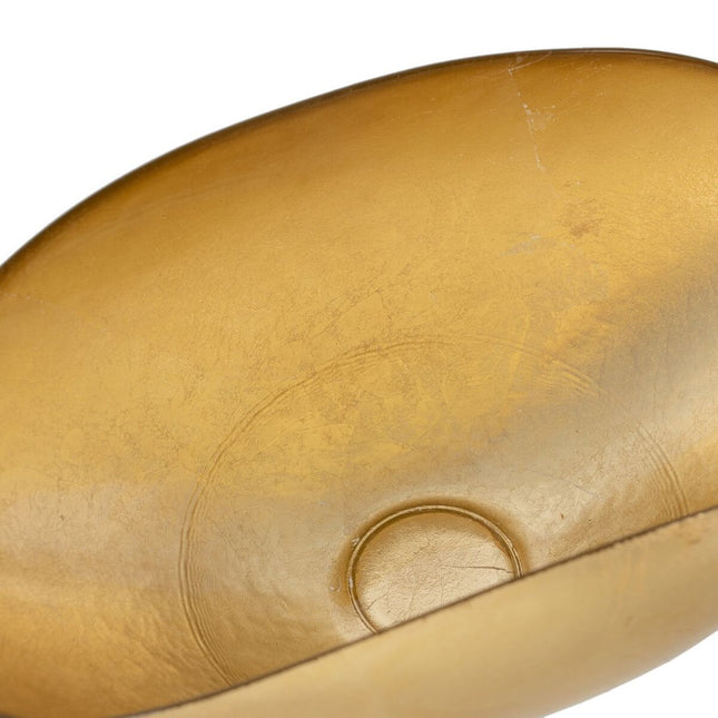 Tischdekoration Gold Kristall 15 x 29 x 13 cm