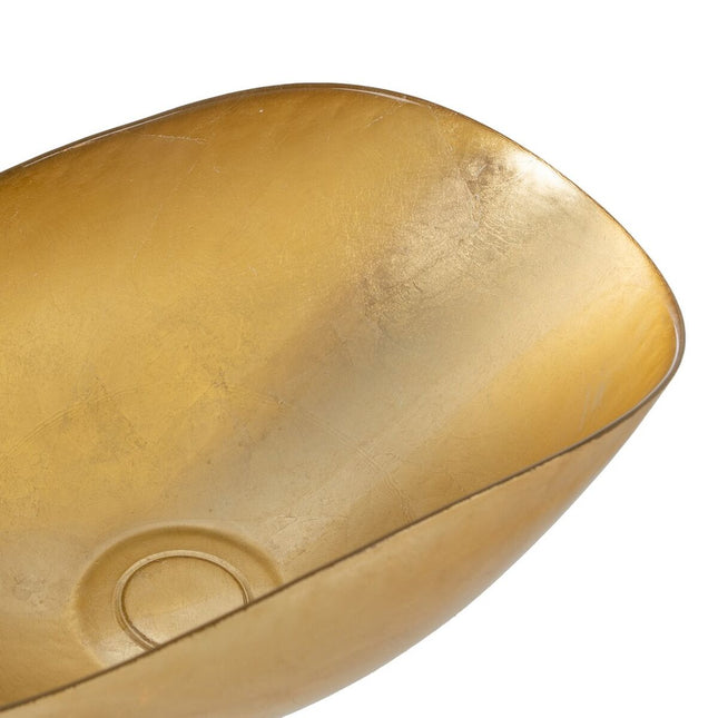Tischdekoration Gold Kristall 17 x 37 x 17 cm