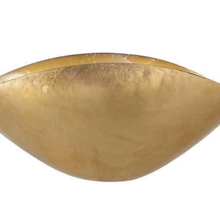 Tischdekoration Gold Kristall 17 x 37 x 17 cm