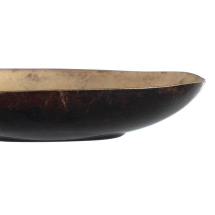 Tischdekoration Braun Schwarz Kristall 16,5 x 25 x 5,2 cm