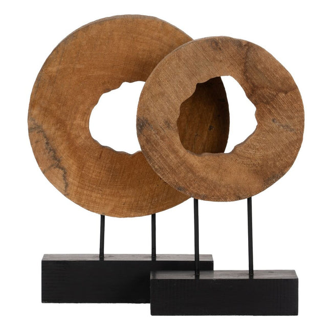 Skulptur Beige 31,5 x 9 x 47,5 cm