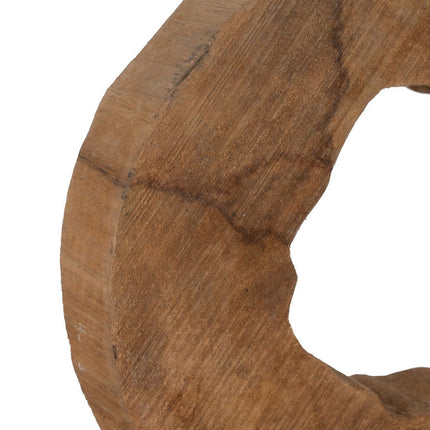 Skulptur Beige 31,5 x 9 x 47,5 cm