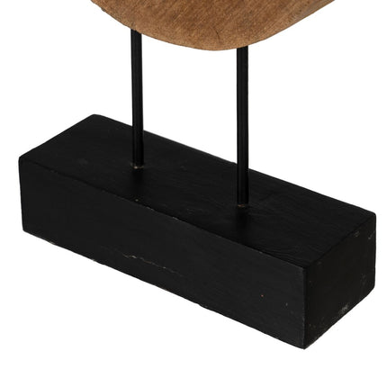 Skulptur Beige 31,5 x 9 x 47,5 cm