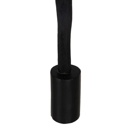 Deko-Figur Schwarz Damen 7,5 x 7,5 x 66 cm